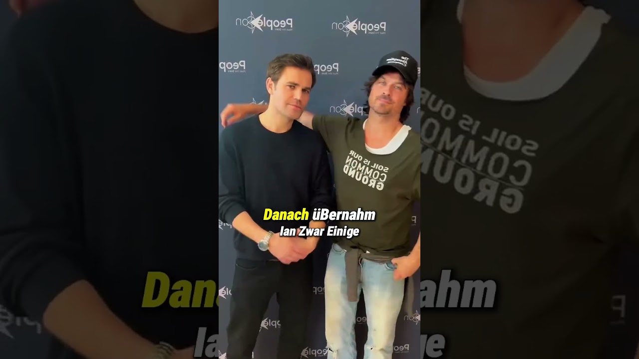 Warum hat Ian nach den Dreharbeiten zu The Vampire Diaries mit der Schauspielerei aufgehört?