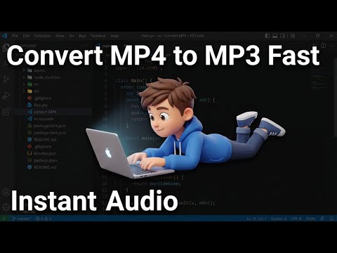 PHP FFMPEG Example To Convert MP4 Video To MP3 Audio File Using HTML5 Form In Browser 