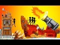 THE CATAPULT CLASH WITH PIRATES - Walkthrough Gameplay Part 3 - DAY 16 - 20 (Stickman Android Games)