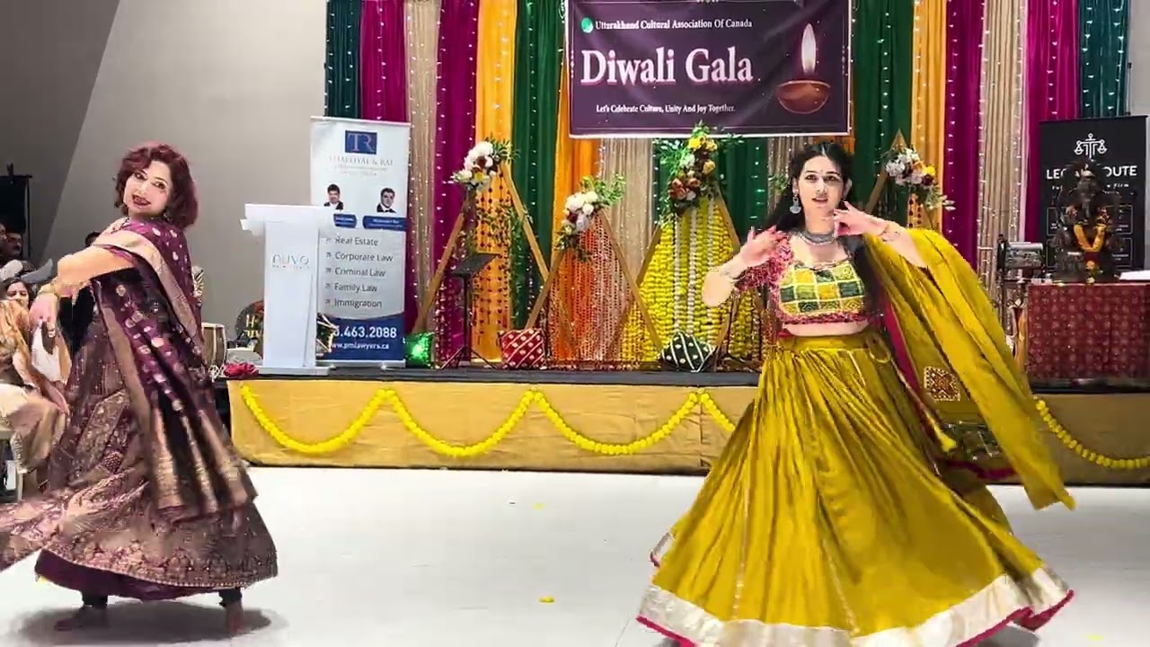 राम आएंगे  -  Stunning Dance performance at Uttarakhand Canada(UCAC) Diwali Gala 2025