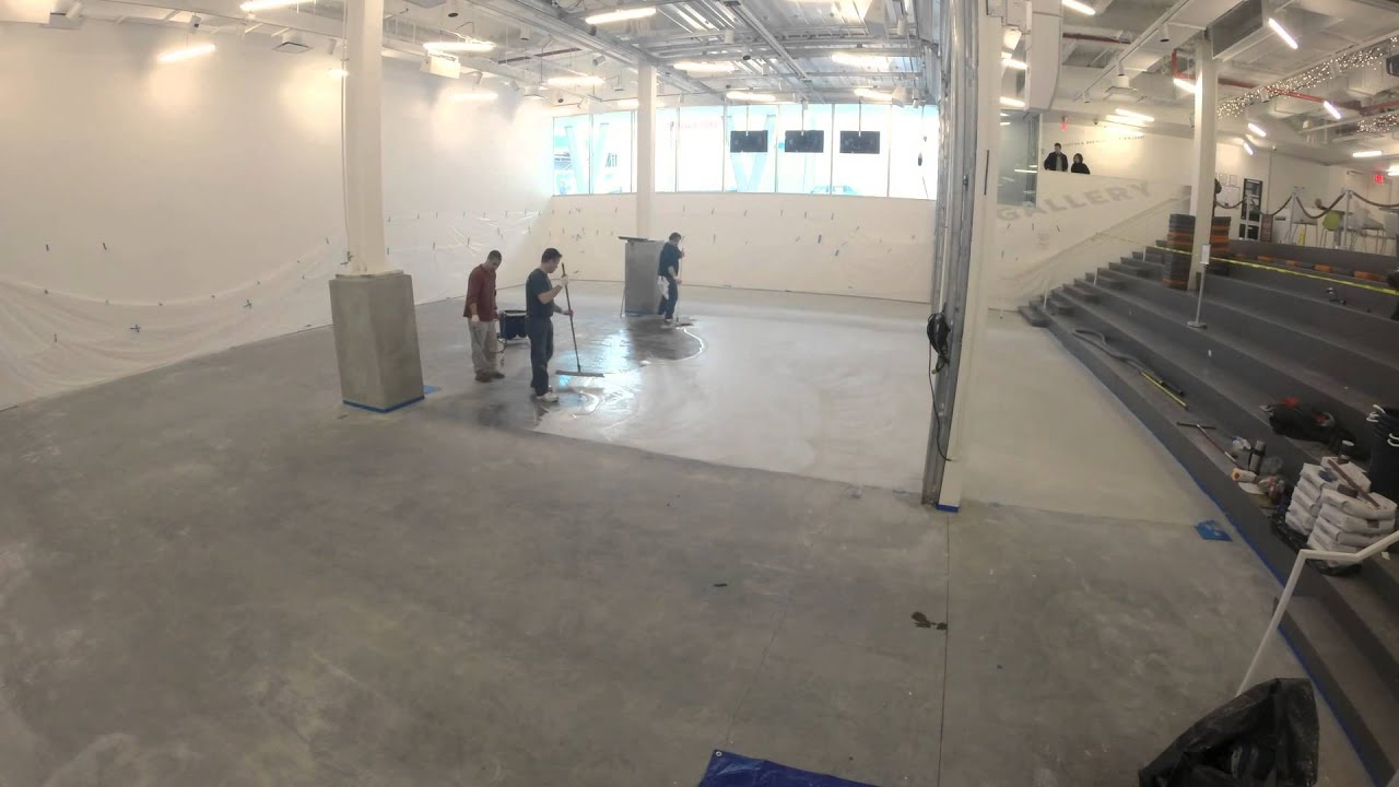 Concrete Micro Topping Installation You