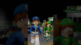 Bacons were being chased by the zombies but then this happened… 😨 #shorts