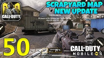 Call Of Duty Mobile New Map (SCRAPYARD) Update Gameplay