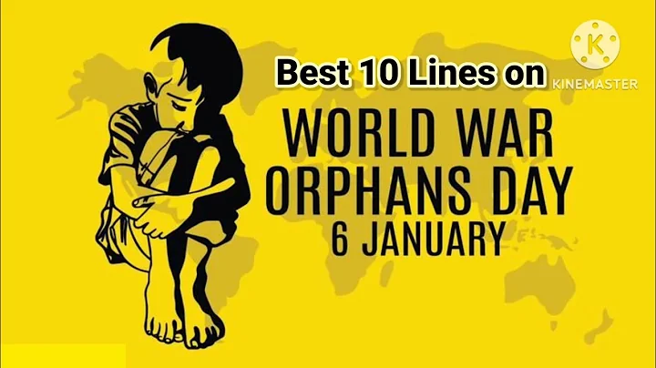 10 Lines on World Day of War Orphans in English//Essay on World Day of War Orphans//#warorphansday