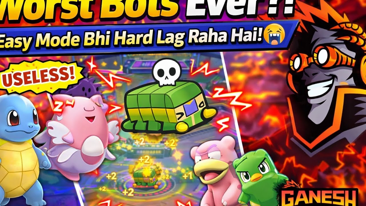 Worst Bots Ever?! 😭 Easy Mode Bhi Hard Lag Raha Hai! | Charjabug Scuffle