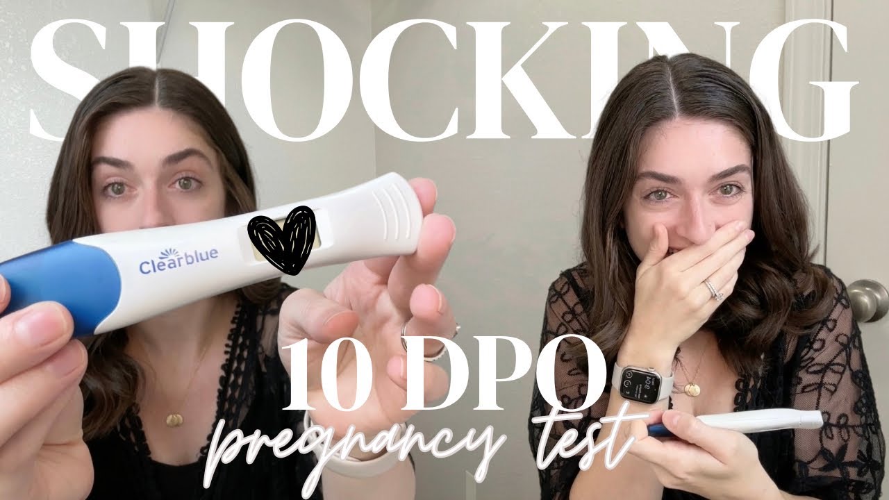 10 DPO Early Pregnancy Test | More Faint Lines | 2024 #infertility