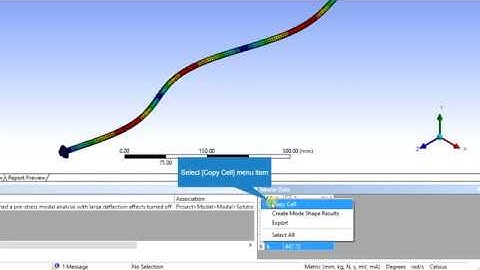 Modal Analysis using ANSYS Workbench