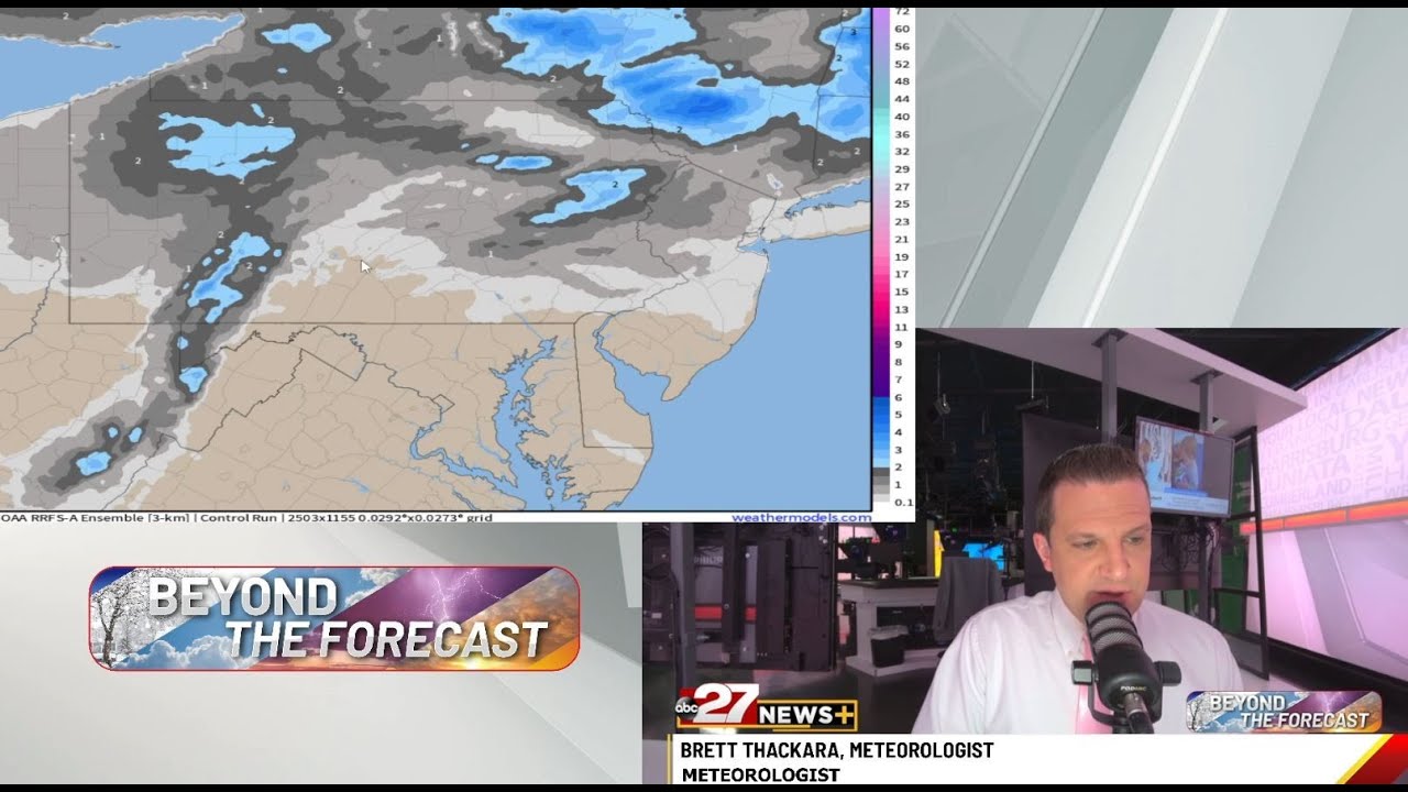 Brett's Beyond The Forecast: More Snow Tonight, Wintry Mix Thursday ...
