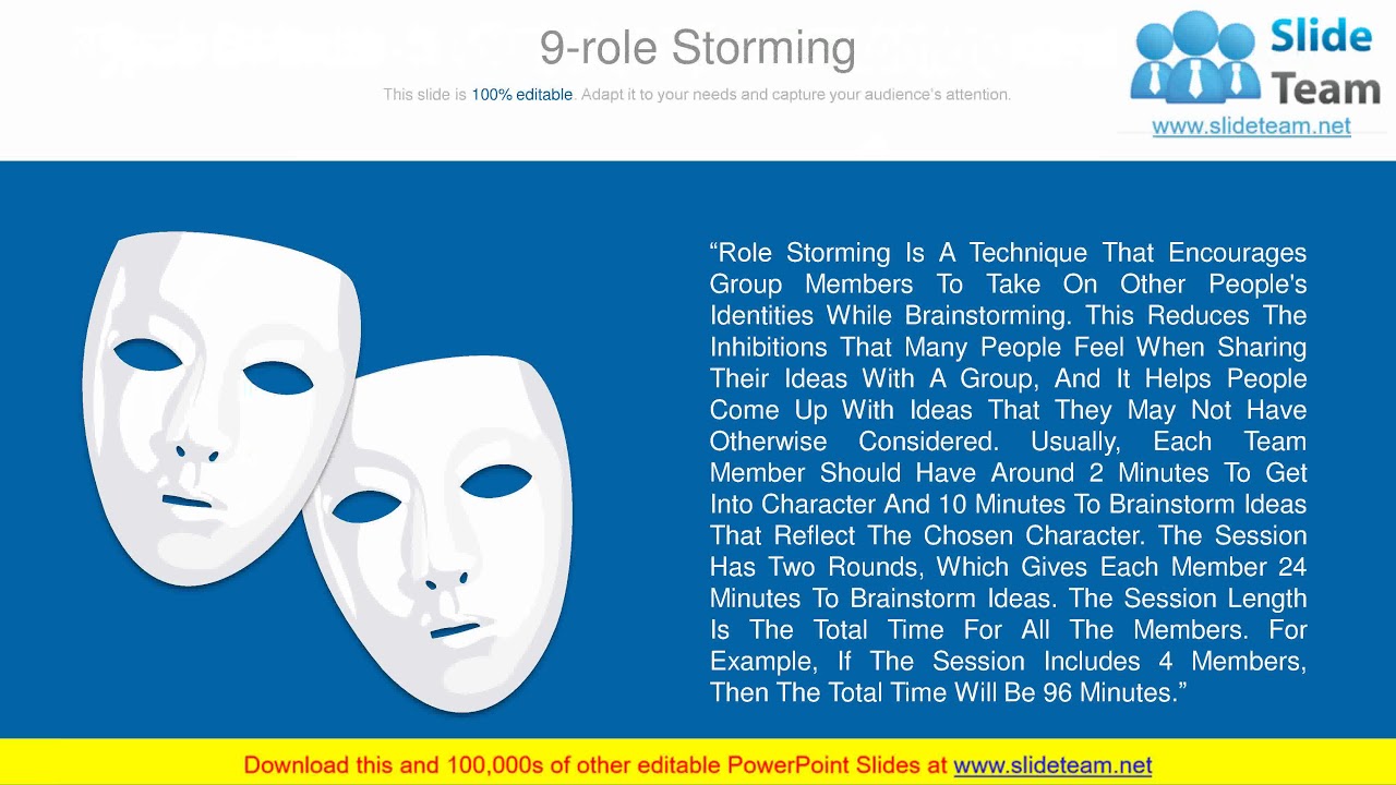 Idea Development And Brainstorming Process PowerPoint Presentation With Slides