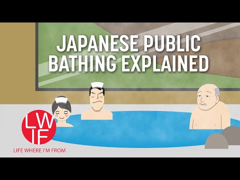 Japanese Public Bathing Explained