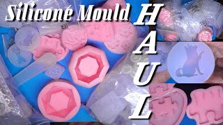 7 SILICONE MOULD HAUL FROM CRASPIRE WITH HAIR STRANDS INCLUDED