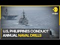 US-Philippines Naval Drills | Manila: Exercise &#39;Samasama&#39; held amid tensions with China | WION