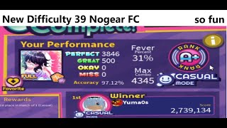 (First Full Combo) Nogear / Casual | Tool-Assisted Speedcore RMX (Hard) Difficulty 39 | 97.12%