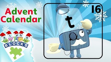 Alphablocks #Christmas Calendar! - T 🎄 | Video Advent Calendar | Learn to Read
