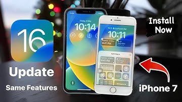 How to Get iOS 16 Official Features on iPhone 7 (iOS 15.7.5) - IOS 16 Update For iPhone 7