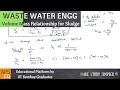 Volume Mass Relationship for Sludge | Waste Water Engineering