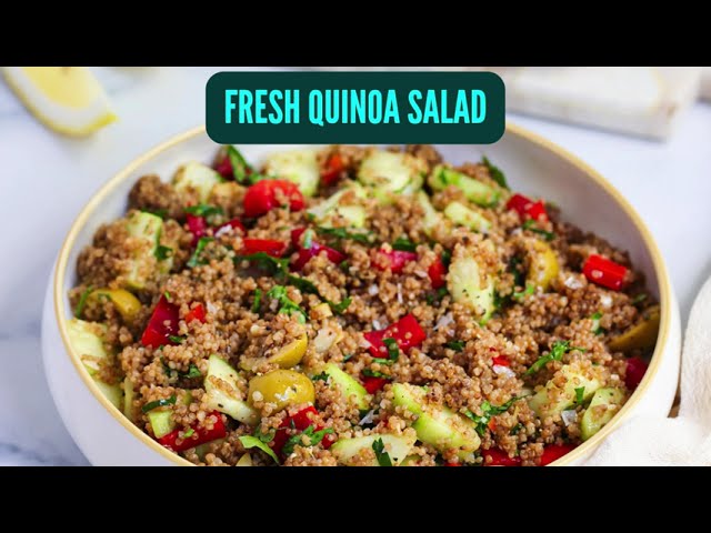 fresh quinoa salad-hubl habit app