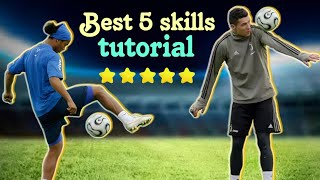 Ronaldinho & Ronaldo 5 skills tutorial