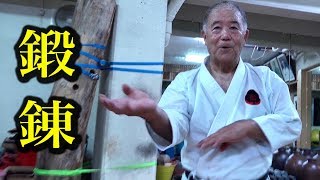 沖縄剛柔流空手の鍛錬（東恩納盛男が語る）Higaonna sensei, Okinawa Goju-ryu Karate