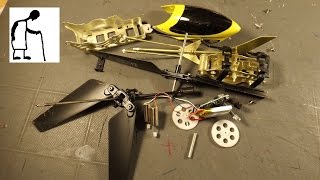 Let's disassemble that cheap RC helicopter