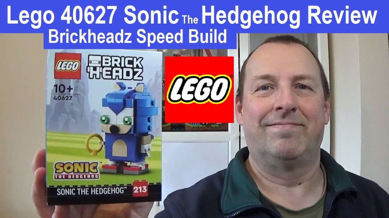 LEGO® BrickHeadz™ Sonic review: sets 40627 & 40628, and part 4304