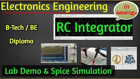 RC Integrator | Lab Demonstration & Spice Simulation