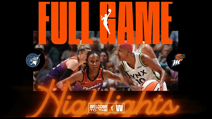 Phoenix Mercury vs. Minnesota Lynx | FULL GAME HIGHLIGHTS | July 16, 2025