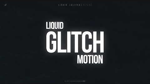 After Effects Template - Liquid Glitch Titles Videohive