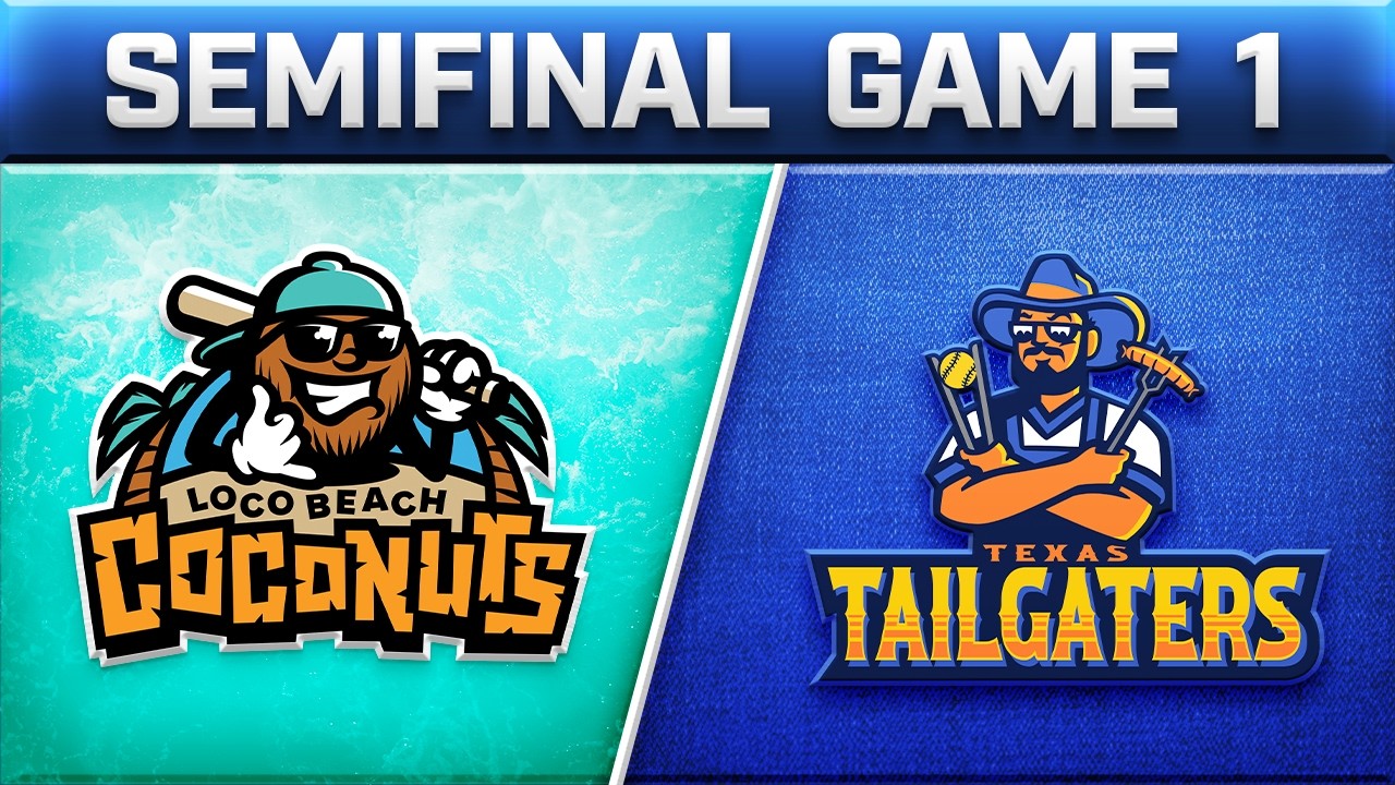 BBCL Playoffs - Semifinal Game 1 - Loco Beach Coconuts vs Texas Tailgaters