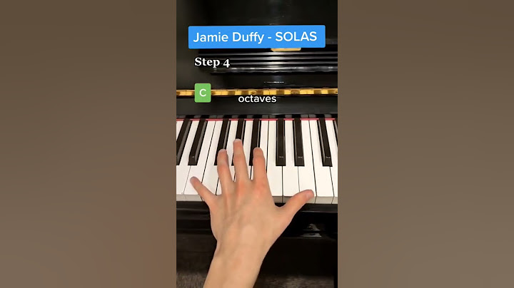 Solas by Jamie Duffy PIANO TUTORIAL part 1