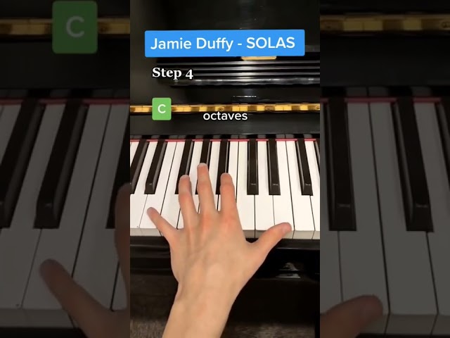 Solas by Jamie Duffy PIANO TUTORIAL part 1 class=