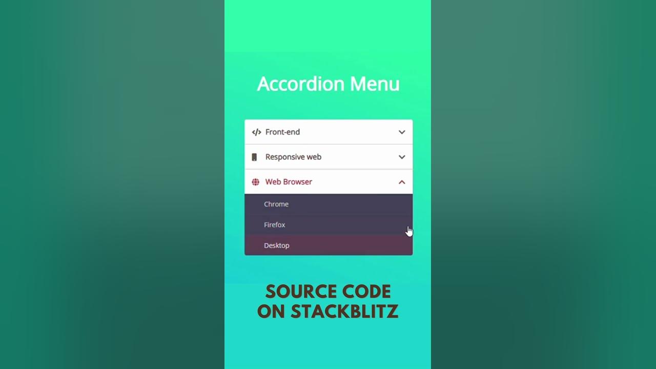 Accordion in Angular viralcoder angular html css YouTube
