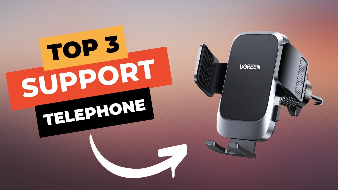 TOP 3 : Meilleur Support Téléphone Voiture 2023 