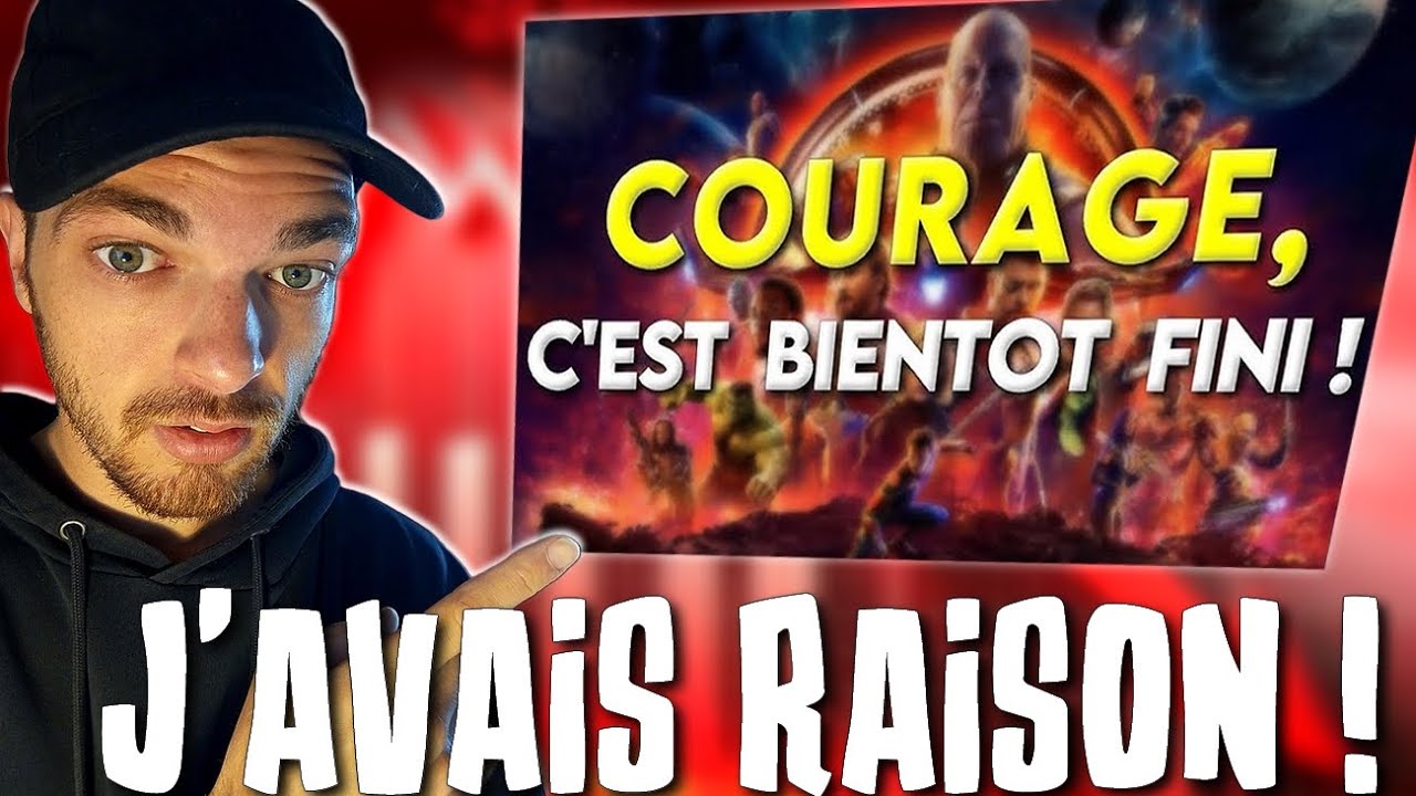 Un an plus tard, MARVEL EST MORT ! (et j'avais raison !)