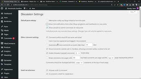 Beginners Guide To WordPress Discussion Settings - WP Comments Options Edit & Customize 💬