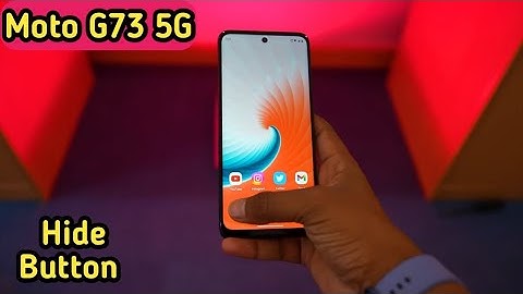 Back Button Setting In Moto G73 5g, How To Hide Back Button In Moto G73 5g, Navigation Button