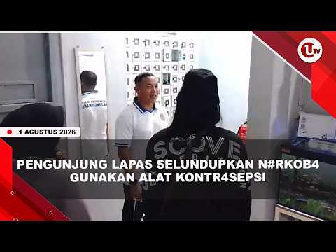 LAPAS NARKOTIKA TANJUNGPINANG GAGALKAN PENYELUNDUPAN N*RKOBA GUNAKAN KONTR4SEPSI | U-NEWS