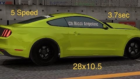 No Limit 2.0 (28x10.5 1/8 mile Tune) 3.7 5 Speed Mustang in free roam. *Read Description