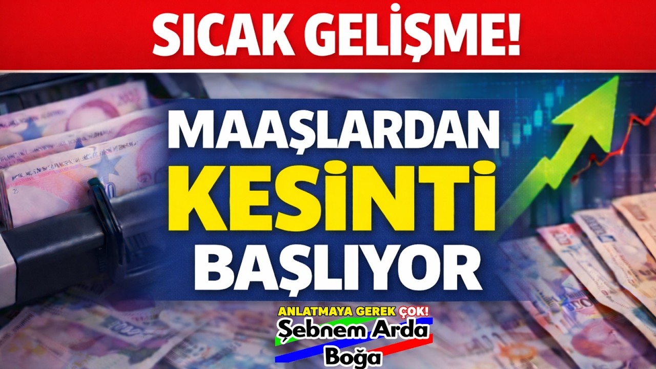 Nisan Kritik Ay! Maaşlardan Kesinti Başlıyor