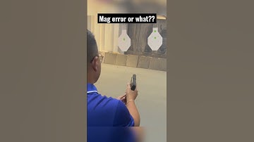 CZ-P10S..Feeding error or what?? #firearms #gun  #shooting  #czpistol #cz #error