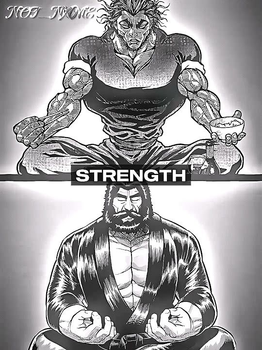 YUJIRO HANMA VS KUROKI GENSAI IN MANGA ( KENGEN VS BAKI ) kengen 