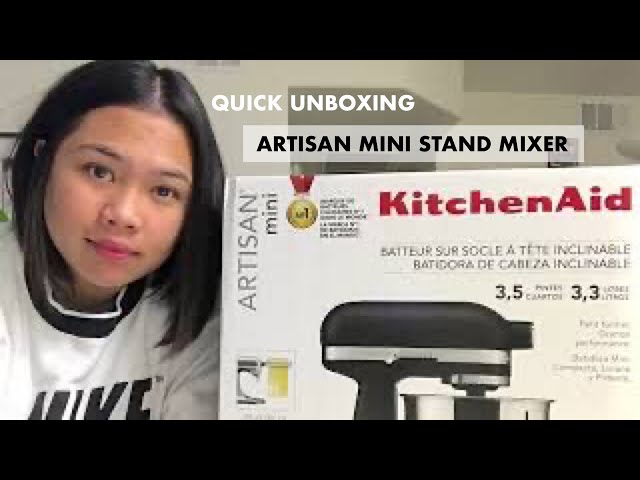 Matte Black KitchenAid Mixer unboxing #matteblack #kitchenaidmixer