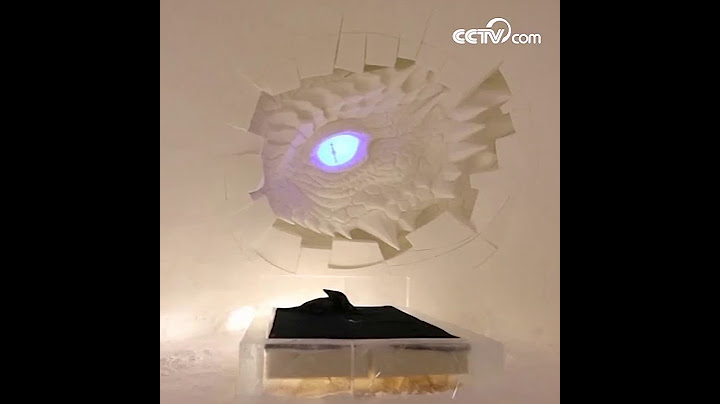 Game of Thrones ice hotel opens in Lapland | CCTV English