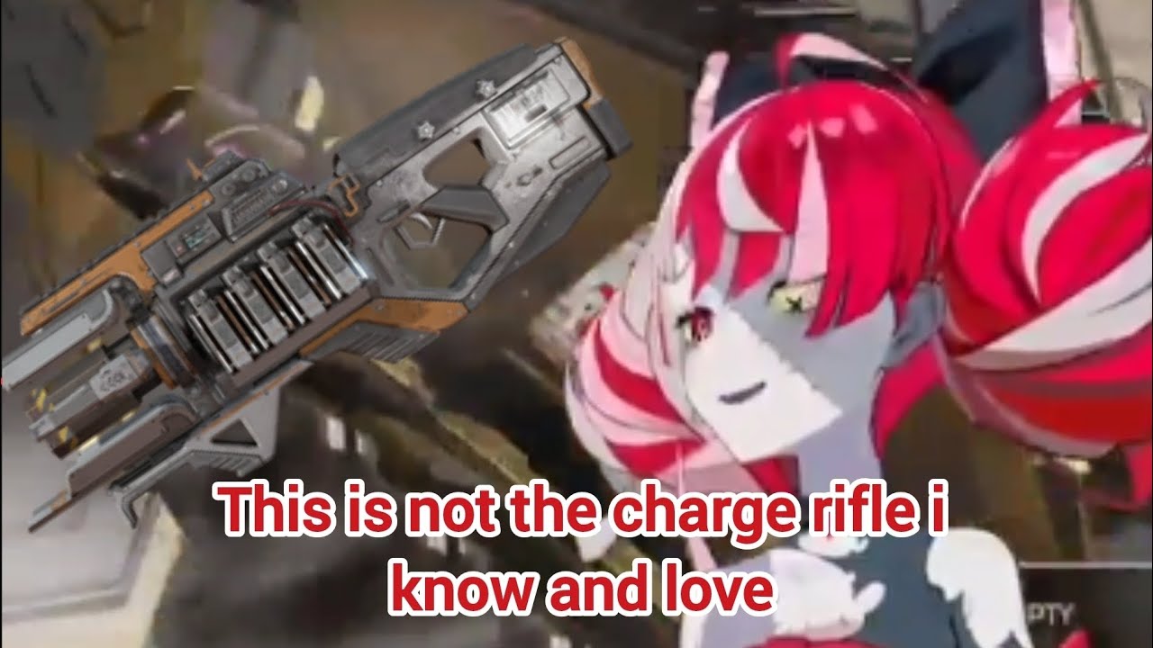 Ollie's reaction to the New charge rifle in Apex - YouTube