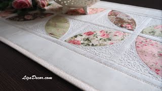 Patchwork Sewing - Quick demonstration. Templates tutorial