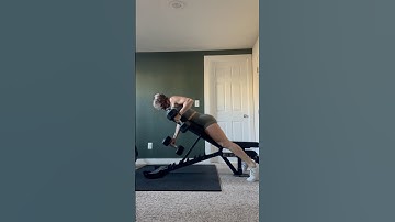incline bench DB alternating row