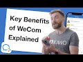 Key benefits of wecom  social media marketing in china