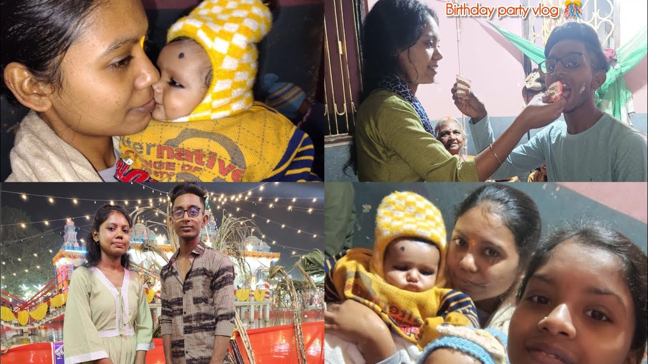 Birthday party vlog 🎊#