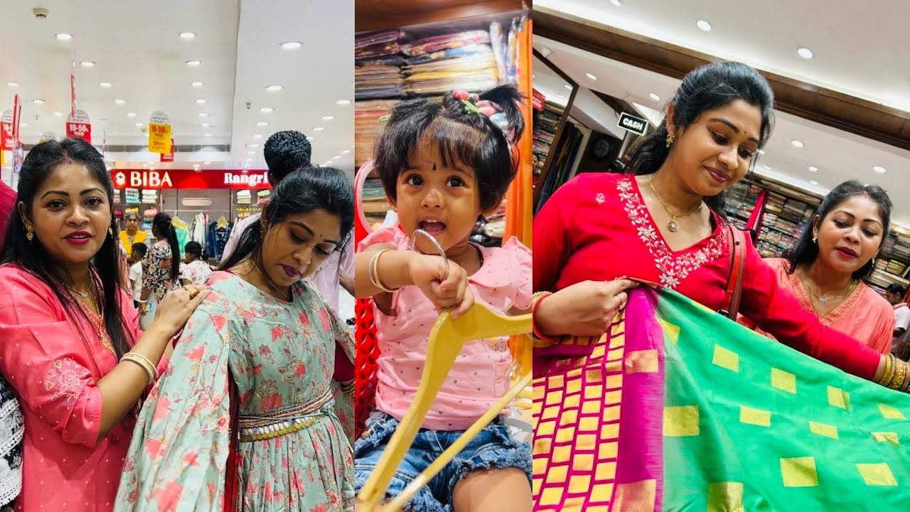 বিয়ের তত্ত্বের sari শাড়ি কেনা শুরু👛shopping e giye Mathai hat👓👜