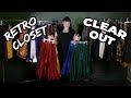 Why I'm Curating My Retro Wardrobe // Closet Clear Out (Part 1)